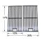 Master Forge Matte Cast Iron Cooking Grid-67252