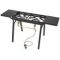 Double Burner Cooker with Folding Side Shelves