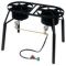 Double Burner Outdoor Cooker