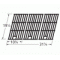 Costco/Kirkland Gloss Cast Iron Cooking Grids-65223